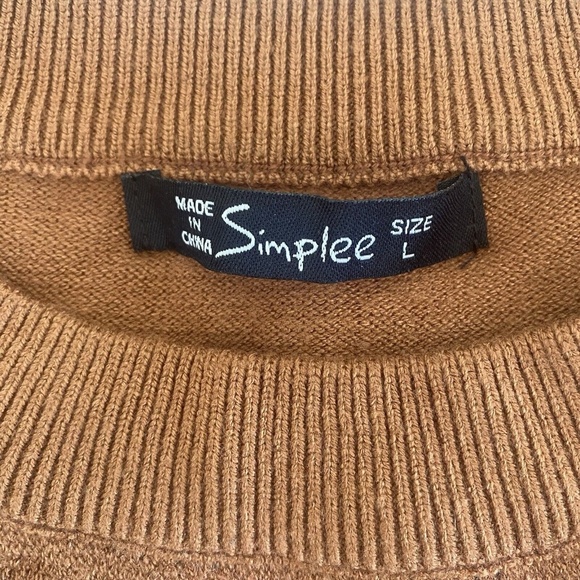 Simplee Tiger Sweater Woman Size Large - Picture 11 of 12